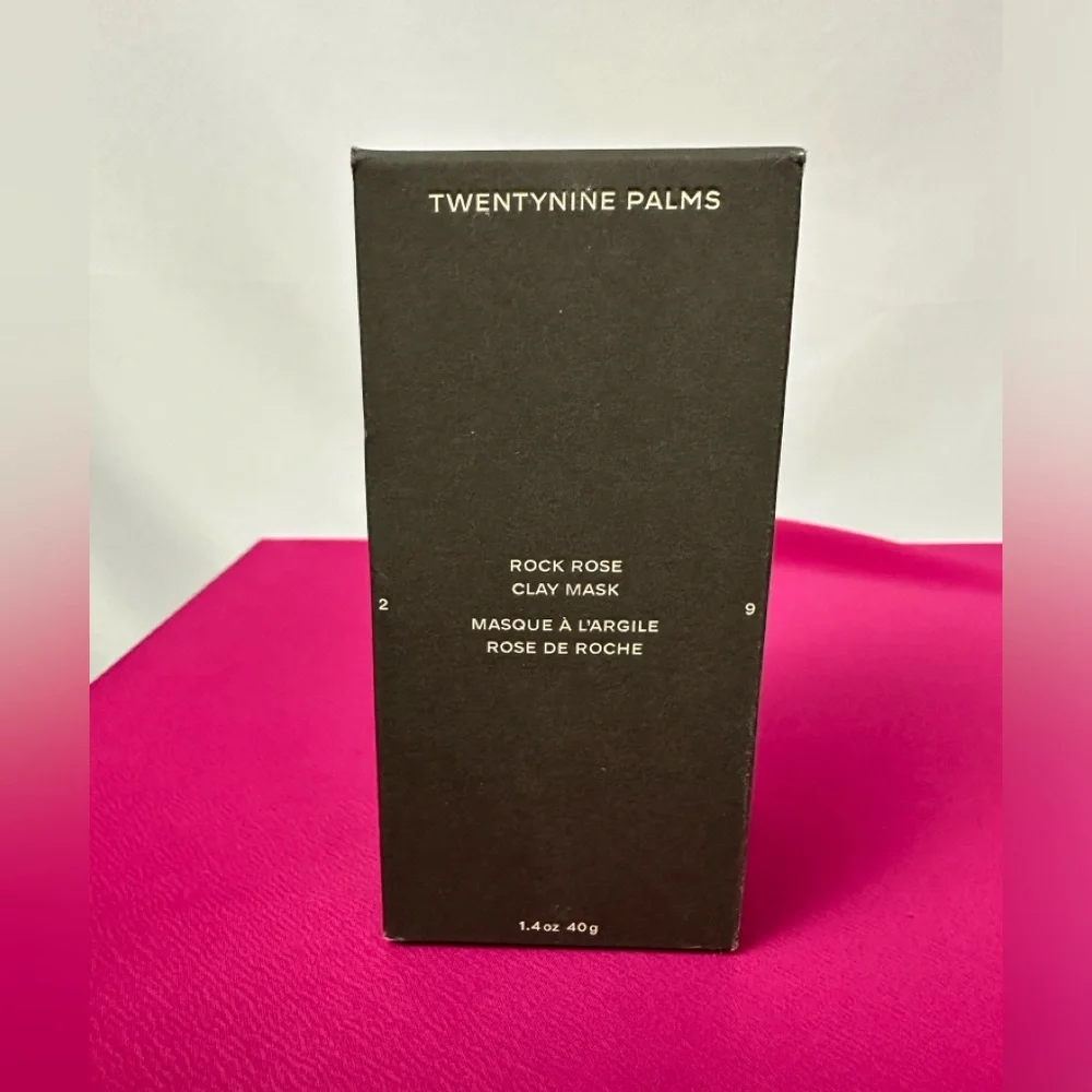 TWENTYNINE PALMS Rock Rose Clay Mask 1.4 oz/40 g | New in box !
